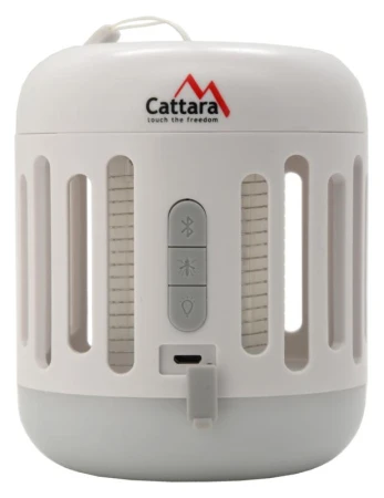 Cattara Svítilna MUSIC CAGE Bluetooth nabíjecí + UV lapač hmyzu