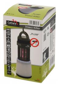 Cattara Svítilna PLUM vysouvací nabíjecí + lapač hmyzu