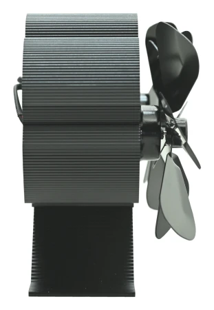 Cattara DUBLON černý krbový ventilátor s podstavcem 2x 112 mm