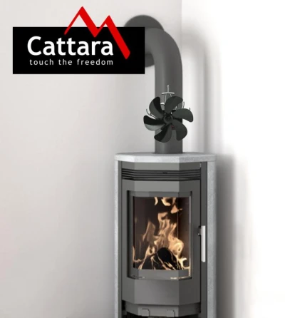 Cattara Ventilátor krbový THRONE na kouřovod 160mm