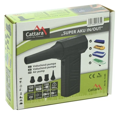 Cattara Vzduchová pumpa SUPER AKU IN/OUT