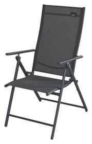 Cattara Židle zahradní skládací PULA tmavě šedá