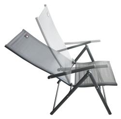 Cattara Židle zahradní skládací PULA tmavě šedá