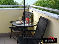 Cattara Židle zahradní skládací TERST černá