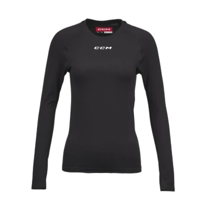 CCM Dámské triko Women's Long Sleeve Training Tee SR CCM Dámské triko Women's Long Sleeve Training Tee SR