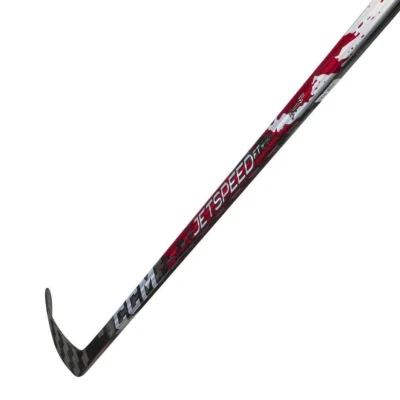 CCM JetSpeed FT9 Pro YTH Red dětská hokejka