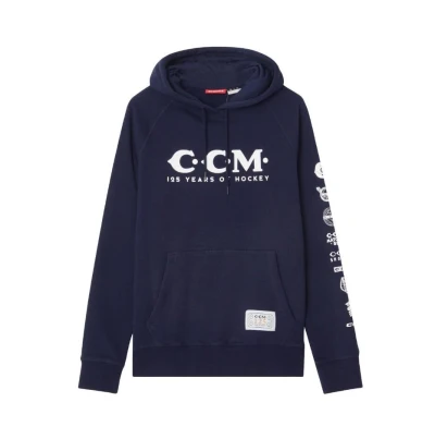 CCM Mikina 125 Years Pullover Hoodie SR