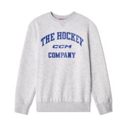 CCM Mikina Athleisure Fleece Crewneck SR