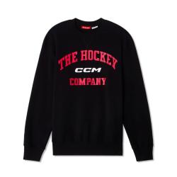 CCM Mikina Athleisure Fleece Crewneck SR