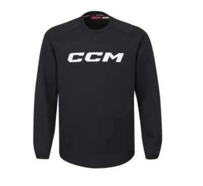 CCM Mikina Locker Room Fleece Crew SR