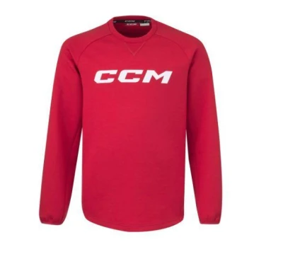 CCM Mikina Locker Room Fleece Crew SR