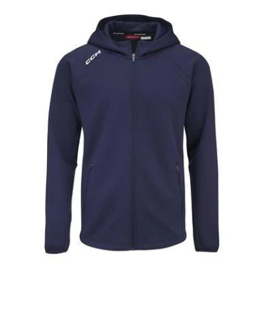 CCM Mikina Locker Room Full Zip Hoodie 2022 JR