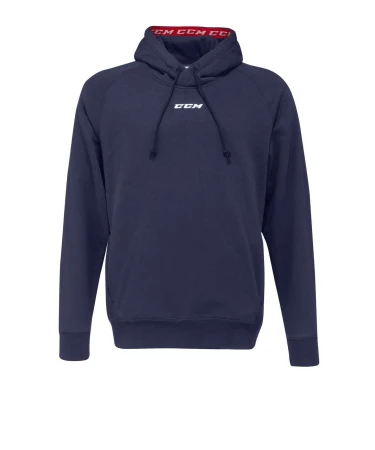 CCM Mikina Team Fleece Pullover Hoodie JR