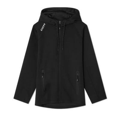 CCM Mikina Team Locker Room Full Zip Hoodie SR