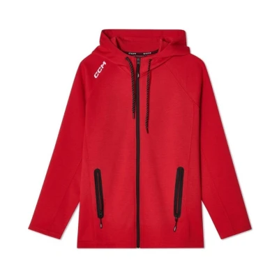 CCM Mikina Team Locker Room Full Zip Hoodie SR