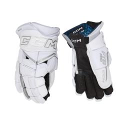 CCM Jetspeed FT8 Pro White JR juniorské rukavice CCM Jetspeed FT8 Pro White JR juniorské rukavice