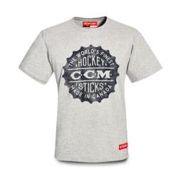 CCM Tričko Heritage SR LEN biela, Senior, XL (VÝPREDAJ)