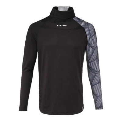CCM Triko s nákrčníkem Base Layer Neck Guard JR
