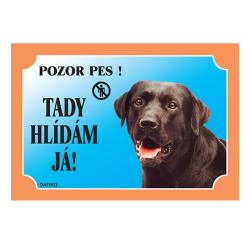 Cedulka Dafiko LABRADOR tmavý Cedulka Dafiko LABRADOR tmavý