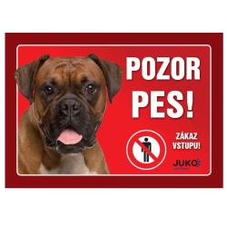 Cedulka Juko BOXER