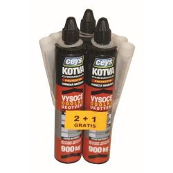 Ceys Kotva montážní chemická 300ml POLYESTER 2+1 GRATIS Ceys Kotva montážní chemická 300ml POLYESTER 2+1 GRATIS