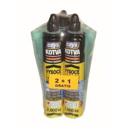 Ceys Kotva montážní chemická 300ml VINYLESTER 2+1 GRATIS Ceys Kotva montážní chemická 300ml VINYLESTER 2+1 GRATIS