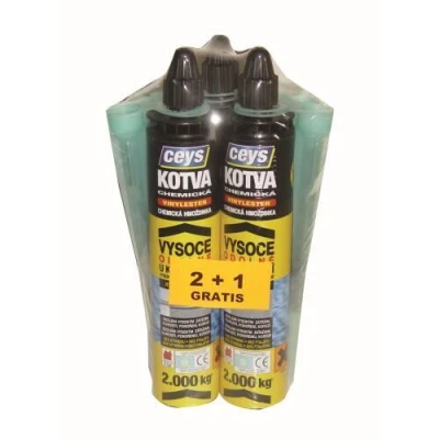 Ceys Kotva montážní chemická 300ml VINYLESTER 2+1 GRATIS Ceys Kotva montážní chemická 300ml VINYLESTER 2+1 GRATIS
