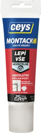 Ceys Lepidlo montážní 135g MONTACKCEYS EXPRESS Ceys Lepidlo montážní 135g MONTACKCEYS EXPRESS