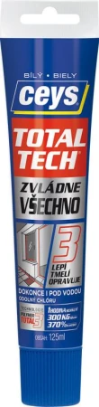 Ceys Lepidlo univerzální a tmel 125ml TOTAL TECH EXPRESS BÍ Ceys Lepidlo univerzální a tmel 125ml TOTAL TECH EXPRESS BÍ