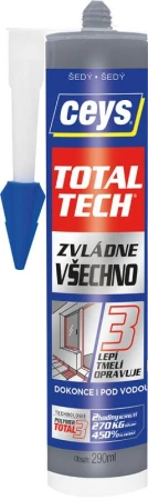 Ceys Lepidlo univerzální a tmel 290ml TOTAL TECH ŠE Ceys Lepidlo univerzální a tmel 290ml TOTAL TECH ŠE