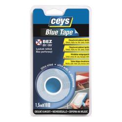 Ceys Páska oboustr. 19mmx1,5m montážní BLUE Ceys Páska oboustr. 19mmx1,5m montážní BLUE