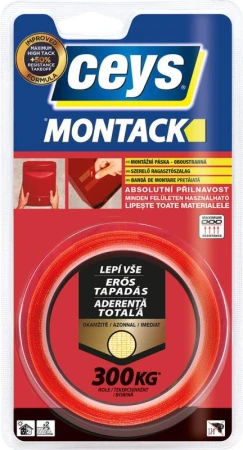 Ceys Páska oboustr. 19mmx2,5m montážní MONTACKCEYS Ceys Páska oboustr. 19mmx2,5m montážní MONTACKCEYS