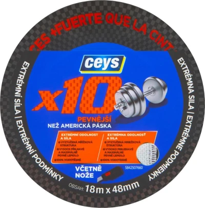 Ceys Páska univerzální 48mmx18m PROFI x10