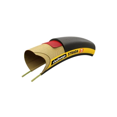 Challenge Plášť STRADA Pro TLR 700x28 Černá/tan