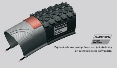 Chaoyang plášť Victory 26x2,10 60tpi (2C-MTB) Shark Skin