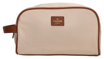 Charm London Buckingham W00328 písková kosmetická taška