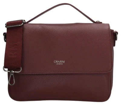 Charm London Mulberry Street W00404 bordó dámská kabelka