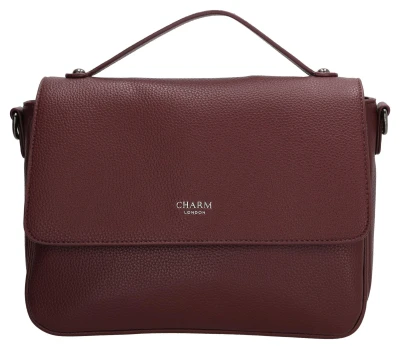Charm London Mulberry Street W00404 bordó dámská kabelka