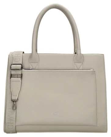 Charm London Pentonville W00399 světle šedá taška na notebook