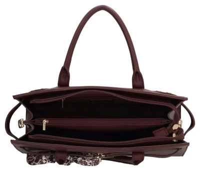 Charm London The Hamptons W01592 bordó dámská kabelka
