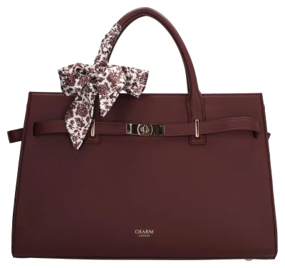 Charm London The Hamptons W01592 bordó dámská kabelka