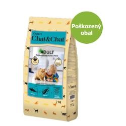 Chat Chat Expert Adult Tuna Peas 2 kg - Poškozený obal - % Chat Chat Expert Adult Tuna Peas 2 kg - Poškozený obal - %