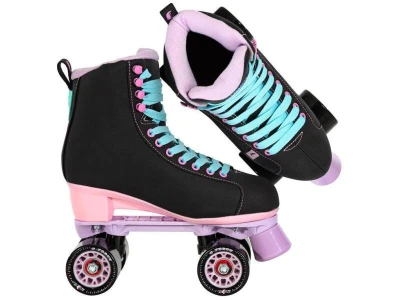 Chaya Quad Melrose Black Pinkk olečkové brusle