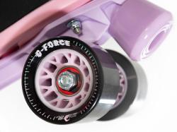 Chaya Quad Melrose Black Pinkk olečkové brusle