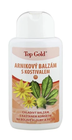 Chemek -Top Gold Top Gold Arnikový balzám s kostivalem 200 ml Chemek -Top Gold Top Gold Arnikový balzám s kostivalem 200 ml