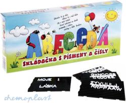 Chemoplast ABC skládačka stavebnice set abeceda s tabulkou plast Chemoplast ABC skládačka stavebnice set abeceda s tabulkou plast