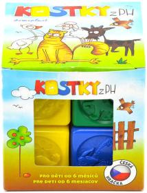 Chemoplast Set 8 baby kostek PH plastové kostičky barevné v krabičce