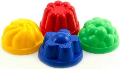 Chemoplast SHDP 1 sada tvořítek (formičky do písku) 4 ks