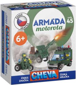 Cheva CHEMOPLAST 45 Armáda: Motorota (stavebnice) Cheva CHEMOPLAST 45 Armáda: Motorota (stavebnice)