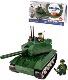 Cheva CHEMOPLAST 49 Armáda: Tank (stavebnice) Cheva CHEMOPLAST 49 Armáda: Tank (stavebnice)